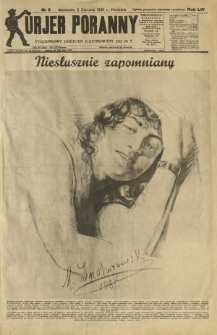 Kurjer Poranny : tygodniowy dodatek ilustrowany do R. 54, No 5 (5 stycznia 1930)