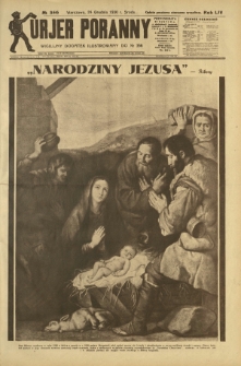Kurjer Poranny : tygodniowy dodatek ilustrowany do R. 54, No 356 (24 grudnia 1930)