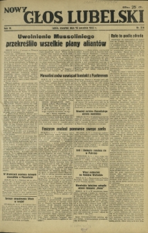 Nowy Głos Lubelski. R. 4, nr 216 (16 września 1943)
