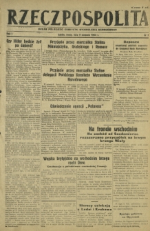 Rzeczpospolita : organ Polskiego Komitetu Wyzwolenia Narodowego. R. 1, nr 7 (9 sierpnia 1944)