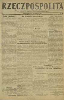 Rzeczpospolita : organ Polskiego Komitetu Wyzwolenia Narodowego. R. 1, nr 20 (22 sierpnia 1944)