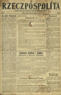 Rzeczpospolita : organ Polskiego Komitetu Wyzwolenia Narodowego. R. 1, nr 22 (24 sierpnia 1944)