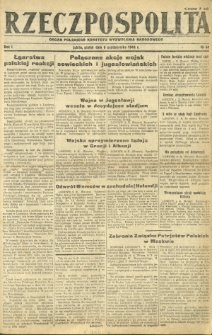 Rzeczpospolita : organ Polskiego Komitetu Wyzwolenia Narodowego. R. 1, nr 64 (6 października 1944)