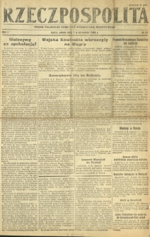 Rzeczpospolita : organ Polskiego Komitetu Wyzwolenia Narodowego. R. 1, nr 65 (7 października 1944)