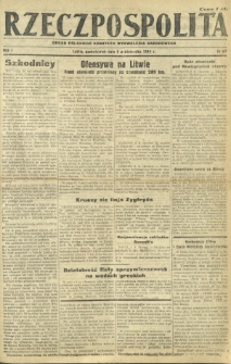 Rzeczpospolita : organ Polskiego Komitetu Wyzwolenia Narodowego. R. 1, nr 67 (9 października 1944)