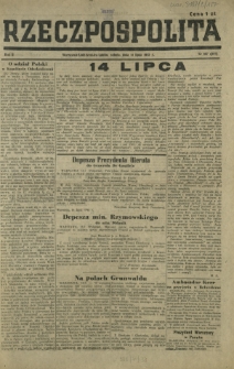 Rzeczpospolita. R. 2, nr 187=327 (14 lipca 1945)