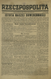 Rzeczpospolita. R. 2, nr 199=339 (26 lipca 1945)