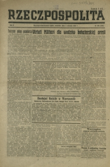 Rzeczpospolita. R. 2, nr 209=349 (5 sierpnia 1945)