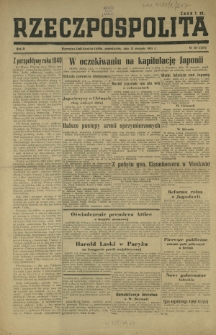 Rzeczpospolita. R. 2, nr 217=357 (13 sierpnia 1945)