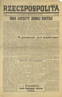 Rzeczpospolita. R. 2, nr 235=375 (31 sierpnia 1945)
