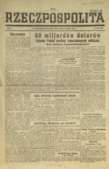 Rzeczpospolita. R. 2, nr 246=386 (11 września 1945)