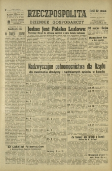 Rzeczpospolita i Dziennik Gospodarczy. R. 4, nr 142 (26 maja 1947)
