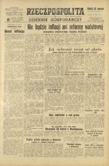 Rzeczpospolita i Dziennik Gospodarczy. R. 4, nr 144 (29 maja 1947)
