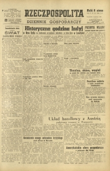 Rzeczpospolita i Dziennik Gospodarczy. R. 4, nr 151 (5 czerwca 1947)