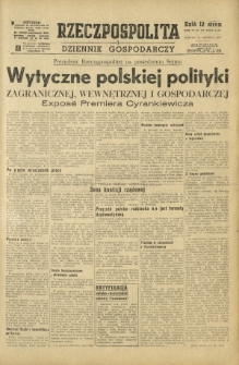 Rzeczpospolita i Dziennik Gospodarczy. R. 4, nr 167 (21 czerwca 1947)