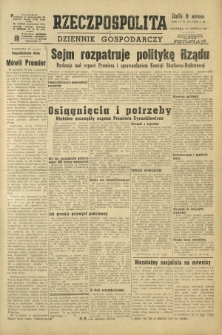 Rzeczpospolita i Dziennik Gospodarczy. R. 4, nr 168 (22 czerwca 1947)
