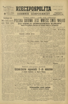 Rzeczpospolita i Dziennik Gospodarczy. R. 4, nr 177 (1 lipca 1947)