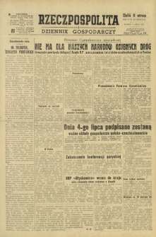 Rzeczpospolita i Dziennik Gospodarczy. R. 4, nr 180 (4 lipca 1947)