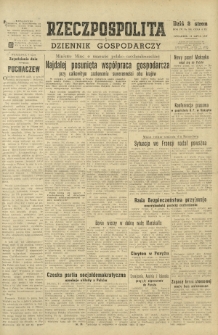 Rzeczpospolita i Dziennik Gospodarczy. R. 4, nr 186 (10 lipca 1947)