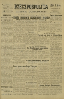 Rzeczpospolita i Dziennik Gospodarczy. R. 4, nr 196 (20 lipca 1947)