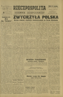 Rzeczpospolita i Dziennik Gospodarczy. R. 4, nr 198 (22 lipca 1947)