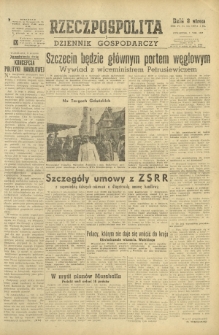 Rzeczpospolita i Dziennik Gospodarczy. R. 4, nr 214 (7 sierpnia 1947)