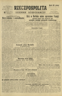 Rzeczpospolita i Dziennik Gospodarczy. R. 4, nr 237 (30 sierpnia 1947)
