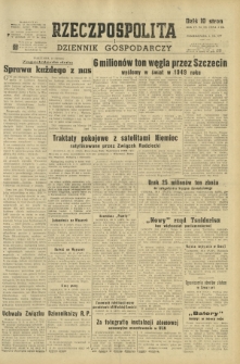 Rzeczpospolita i Dziennik Gospodarczy. R. 4, nr 239 (1 września 1947)