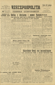 Rzeczpospolita i Dziennik Gospodarczy. R. 4, nr 264 (26 września 1947)