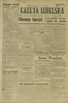Gazeta Lubelska : niezależne pismo demokratyczne. R. 2, nr 334=643 (3 grudzień 1946)