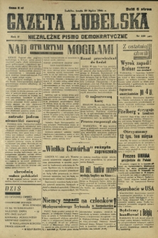 Gazeta Lubelska : niezależne pismo demokratyczne. R. 2, nr 188=497 (10 lipiec 1946)