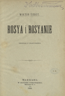 Rosya i Rosyanie