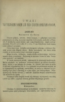Ogrodnik Polski : dwutygodnik poświęcony wszystkim gałęziom ogrodnictwa T. 9, Nr 20 (1887)