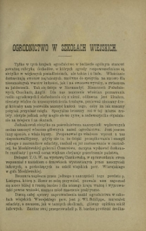 Ogrodnik Polski : dwutygodnik poświęcony wszystkim gałęziom ogrodnictwa T. 9, Nr 23 (1887)