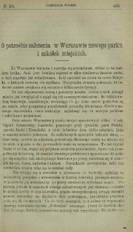Ogrodnik Polski : dwutygodnik poświęcony wszystkim gałęziom ogrodnictwa T. 2, Nr 20 (1880)
