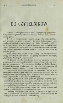Ogrodnik Polski : dwutygodnik poświęcony wszystkim gałęziom ogrodnictwa T. 5, nr 1 (1883)