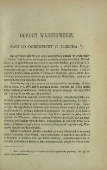 Ogrodnik Polski : dwutygodnik poświęcony wszystkim gałęziom ogrodnictwa T. 7, Nr 2 (1885)