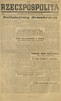 Rzeczpospolita. R. 2, nr 260=400 (25 września 1945)