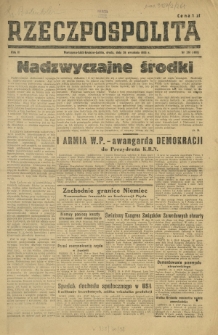 Rzeczpospolita. R. 2, nr 261=401 (26 września 1945)