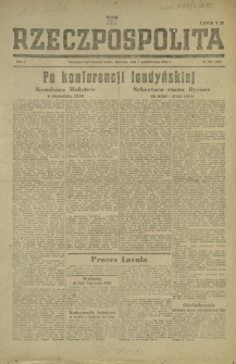 Rzeczpospolita. R. 2, nr 272=412 (7 października 1945)