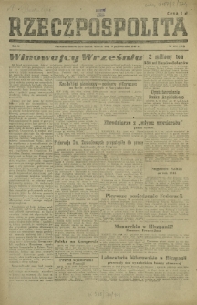 Rzeczpospolita. R. 2, nr 274=414 (9 października 1945)