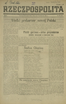 Rzeczpospolita. R. 2, nr 282=422 (17 października 1945)