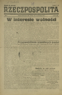Rzeczpospolita. R. 2, nr 286=426 (21 października 1945)