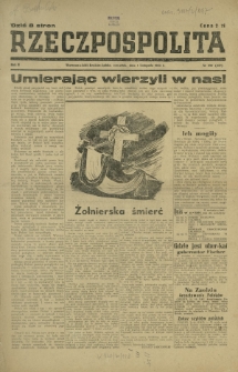 Rzeczpospolita. R. 2, nr 297=437 (1 listopada 1945)