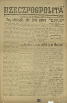 Rzeczpospolita. R. 2, nr 301=441 (5 listopada 1945)