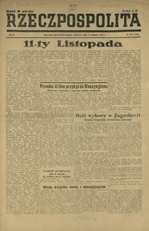 Rzeczpospolita. R. 2, nr 307=447 (11 listopada 1945)