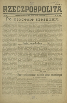 Rzeczpospolita. R. 2, nr 166=306 (23 czerwca 1945)
