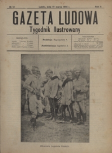 Gazeta Ludowa : tygodnik ilustrowany 1916-03-26, R. 2, nr 13