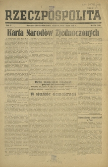 Rzeczpospolita. R. 2, nr 174=314 (1 lipca 1945)