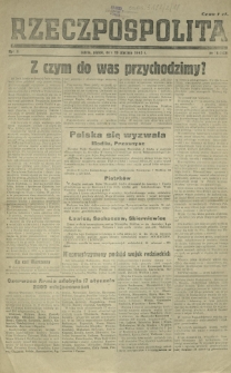 Rzeczpospolita : organ Polskiego Komitetu Wyzwolenia Narodowego. R. 2, nr 18=162 (19 stycznia 1945)